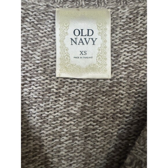 Old Navy Vintage Lamb’s Wool Angora Grandpa Boyfriend Sweater Cardigan XS Rare - Picture 2 of 9